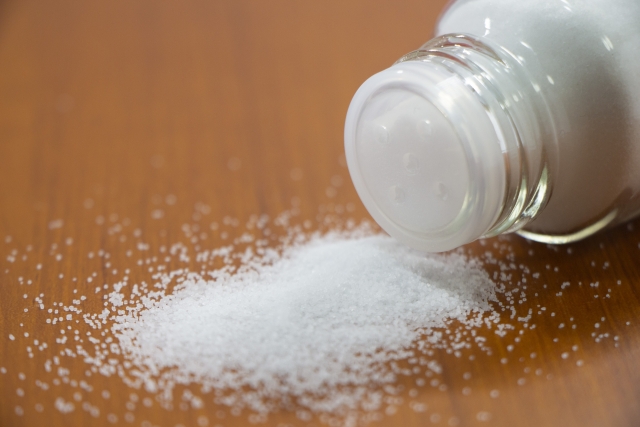 こぼれた塩