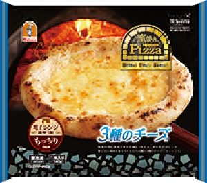 窯焼きピッツァ3種のチーズ