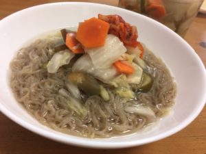 水キムチ冷麺