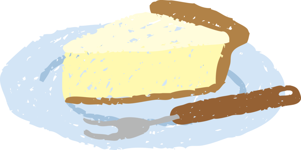 チーズケーキイラスト